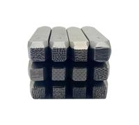 Juego de 12 cinceles de metal para tallar joyas, herramienta profesional para manualidades, textura de acero para hacer patrones