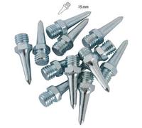 Juego De 12 Clavos Para Zapatillas De Athletismo Kalenji 6 CARAS 15 mm Talla única