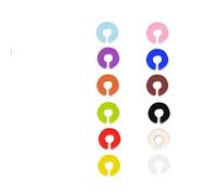 Juego de 12 colgantes para copas de vino, con tapón de botella, marcador de silicona para vino, champán y cócteles, marcadores de cristal multicolor para fiestas, bodas y hogar, aptos para alimentos y