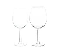 Juego de 12 copas de Vino, 6x 580ml Ø7x21cm + 6x 430ml Ø6,5x20cm