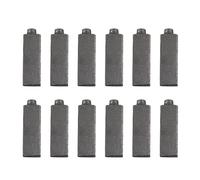 Juego de 12 escobillas de carbón, 4 x 5,5 x 17 mm, para motor de secador, secador de pelo eléctrico, herramienta eléctrica, herramienta flexible para peinar el cabello