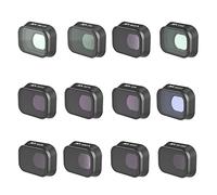 Juego De 12 Filtros De Lentes para Dron dji Mini 3 Pro Proceso De Nanorrecubrimiento Multicapa De Doble Cara UV/CPI/ND8/16/32/64/256/1000/ND32PL/64PL/STAR/NIGHT (12pcs)