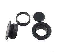 Juego de 12 fundas para sombrilla de mesa de patio para uso en exteriores, diseñadas para adaptarse a agujeros estándar de 2 pulgadas con protección contra fricción y soporte de estabilidad (2 piezas)