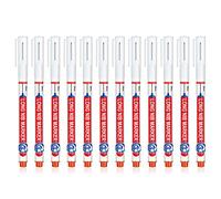 Juego de 12 marcadores de punta larga de 20 mm de secado rápido, marcadores de azulejos a base de aceite para carpintero