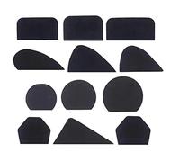 Juego de 12 moldes de mango de taza de cerámica, herramienta de fabricación de asas para arcilla, cortadores de arcilla de cerámica, taza de café, mango de taza de cerámica, moldes de mango de taza de