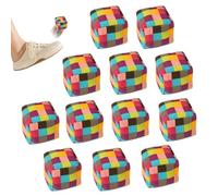 Juego de 12 pelotas de fútbol blandas, divertidas y geométricas, bolsas para juegos de , para familias, amigos, niñas, adolescentes y amantes, disfrute y juego