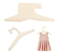 Juego de 12 Perchas de Madera para niños, Perchas de Madera, perchass Bebe Recien Nacido, perchasa Ropa Bebe, para Ropa de bebé, Camisas, Chaquetas, Pantalones, Almacenamiento