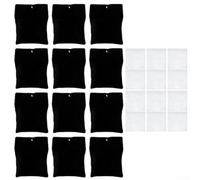 Juego de 12 pesos para mantel de lona, resistentes al viento, para | Paquete de 12 lienzos resistentes al viento para manteles y cortinas, incluye clips de metal