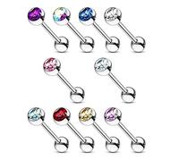 Juego de 12 piercings para la lengua Utopia