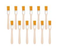 Juego de 12 pinceles pequeños de 1/2 pulgada para madera, para muebles, pintura, paredes, techos, carpintería, decoración