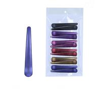 Juego de 12 pinzas para el pelo, pinzas para el pelo de peluquería, pinzas antideslizantes para el pelo, horquilla de cocodrilo con dientes para un peinado fácil y corte, color claro B, 95 mm