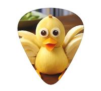 Juego de 12 púas de guitarra con diseño de patos extraños, disponibles en 3 grosores, adecuadas para guitarras acústicas y eléctricas
