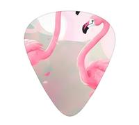 Juego de 12 púas de guitarra con estampado de flamenco, disponible en 3 grosores, adecuadas para guitarras acústicas y eléctricas