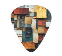 Juego de 12 púas de guitarra con fragmentos de memoria de grosor mixto, diseñadas para guitarras acústicas y eléctricas