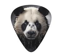 Juego de 12 púas de guitarra: Panda in the Water Imprime un tono nítido cómodo y resistente al desgaste para guitarra y ukelele