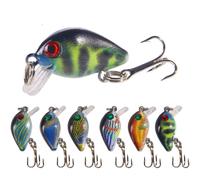 Juego de 12 señuelos de pesca de agua dulce para entusiastas de la pesca