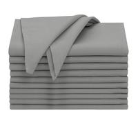 Juego de 12 servilletas de tela Ruvanti, 18.0 x 18.0 in, 100% algodσn, lavables, suaves y absorbentes, perfectas para bodas, Navidad, cenas de Ac