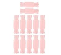 Juego de 12 tubos vacíos de brillo de labios de 8 ml, recipientes de brillo de labios recargables, botellas de muestra de cosméticos, tubos de lápiz labial en forma de caramelo
