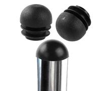 Juego de 12 unidades de tapón de tubo redondo de plástico, tapas de extremo de tubo de 16-50mm for silla antideslizante, cubierta antipolvo for pata de silla, almohadilla protectora for suelo, accesor