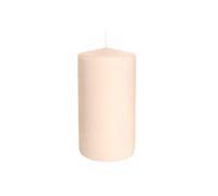 Juego de 12 velas - Diámetro 5 cm - Altura 8 cm - Sin perfumar - Color Polvo Cereria di Giorgio