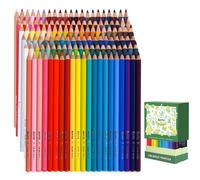 Juego de 126 lápices de colores premium Arrtx con núcleo suave, nivel de artista, textura cremosa, alta resistencia a la luz y pigmentos ricos y saturados para adultos, profesionales y principiantes. 