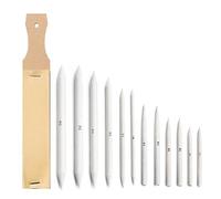 Juego de 13/20 piezas de herramientas de dibujo para artistas, juego de mezcla de arte con varios tamaños, tocones de mezcla, tortillones, papel de lija, utensilios de dibujo