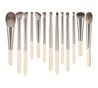 Juego de 13 brochas de maquillaje llamativas, para mezclar sombra de ojos, adecuadas para maquillaje de ojos, labios y rostros