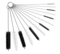 Juego de 13 cepillos de Limpieza, Pajita, cepillos de Limpieza, Cepillo de Manguera de Leche, Cepillo de Manguera de Nailon, Juego para Tubos de ensayo, limpiezas de Tetera, Boquilla