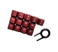 Juego de 13 teclas antideslizantes para K70 RGBK70 K95 K90 K65 mejora el agarre y la comodidad para largas horas de escritura o juegos