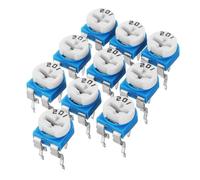 Juego de 130 potenciómetros ajustables de 100 ohmios a 1 MΩ kit de resistencias variables RM065