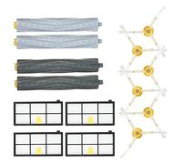 Juego de 14 accesorios de repuesto para iRobot Roomba 800 y 900 Series 805 860 861 864 866 870 880 890 891 894 960 961 964 966 980 - Desechos sin enredos Cepillo Extractor + Lado Cepillo