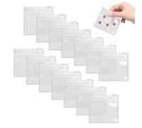 Juego De 14 Bolsas De Pastillas Con Cremallera, Bolsa De Almacenamiento De Medicamentos Transparente Reutilizable,Bolsa Sellada Portátil Con Cremallera Pequeña, Artículos De Almacenamiento De Píldoras