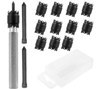 Juego De 14 Brocas For Soldadura Por Puntos HSS - Brocas Hexagonales De Doble Cara De 3/8" For Herramientas Eléctricas - Kit Profesional For Eliminar Soldaduras