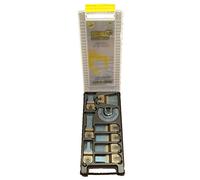 Juego de 14 fundas de cuchillas de mezcla de ajuste rápido SabreCut BB_SPK14 compatibles con Dewalt Stanley Black and Decker Bosch Fein (sin StarLock) Makita Parkside Ryobi Worx Workzone