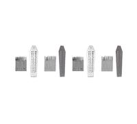 Juego de 14 piezas de herramientas de reparación de joyas de acero con placa de tornillo para joyeros, juego de grifos y troqueles para trabajo