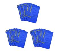 Juego de 15 bolsas grandes Ikea Frakta para la compra o la colada, color azul, polipropileno, azul, 15-Pack