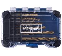 Juego de 15 brocas helicoidales hss Scheppach hss15