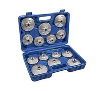 Juego de 15 llaves de aceite con boca de 1/2 pulgada y llave de doce ángulos para varios modelos de automóviles