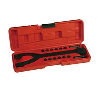 Juego de 15 llaves de cilindro variable, pasador ajustable con pines variables, herramienta de soporte de polea de embrague y ventilador