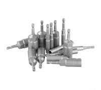 Juego de 15 llaves hexagonales de 5,5 a 19 mm, llave de tuerca hexagonal magnética con acero al cromo vanadio para automoción, bricolaje y reparación del hogar