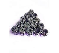 Juego de 15 pinzas de resorte ER11 para herramienta de fresado de precisión CNC, rango de agarre de 1 mm, 1,5 mm, 2 mm, 2,5 mm, 3,5 mm, 4 mm, 4,5 mm, 5 mm, 5,5 mm, 6 mm, 6,5 mm, 7 mm, 1/4 pulgadas,