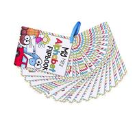Juego de 156 tarjetas educativas para aprendizaje temprano, tarjetas de palabras, fonética para niños pequeños, preescolares, tarjetas educativas con imágenes, 26 letras, sonido, fonética