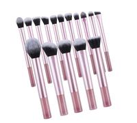 Juego de 16 brochas multifuncionales de fibra sintética para técnicas de maquillaje delicadas