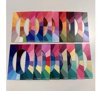 Juego de 16 Marcos Armocromia Subgrupos Método 4x4 - Análisis de color profesional - Herramienta para Consultoría de Imagen Avanzada - Maison Image Academy