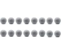 Juego de 16 Pelotas de Tenis precortadas para Patas de Muebles y protección del Suelo, Revestimiento de Fieltro Resistente y Gris