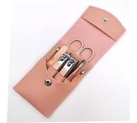 Juego de 16 piezas de cortaúñas, pedicura, manicura, herramientas de arte, cuchillo para uñas, cortadores de cutículas, tijeras, pinza para uñas, G oro rosa