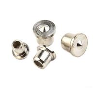 Juego de 16 tacos centrales de 6 mm para carpintería. Puntos centrales huecos de madera de 8 mm y 10 mm, juego de marcadores de alineación sólida de 12 mm para juntas de espiga precisas