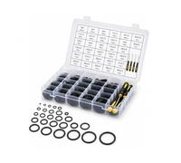 Juego de 1640 anillos de estanqueidad, 32 tamaños | O Anillos Surtido para Aries Hidráulico, Grifo Automotriz Sanitario Aire Gas Reparación, OD 4 mm-50 mm