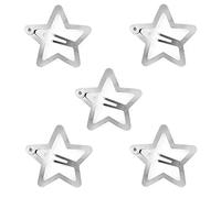 Juego de 2/5/20 piezas / set de pinzas para el pelo para chicas calientes metálicas en forma de estrella, pasadores de pelo de metal para adolescentes y niñas