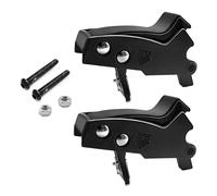 Juego de 2 abrazaderas de soporte para sierra ingletadora, soportes de montaje estables, accesorios de repuesto para herramientas eléctricas, sierras ingletadoras, accesorios de soporte